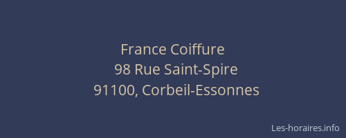 France Coiffure
