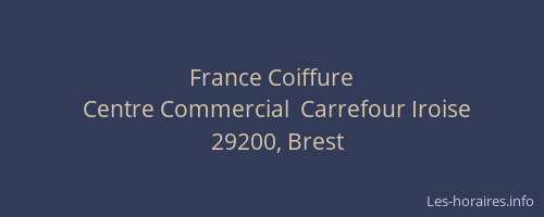 France Coiffure