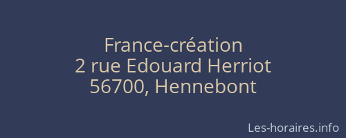 France-création