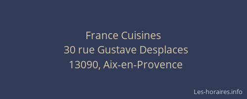 France Cuisines