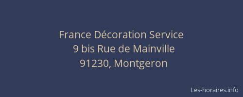 France Décoration Service
