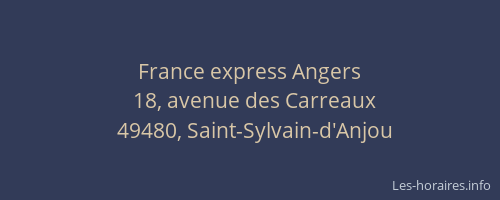 France express Angers