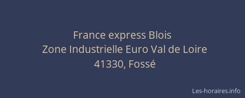 France express Blois
