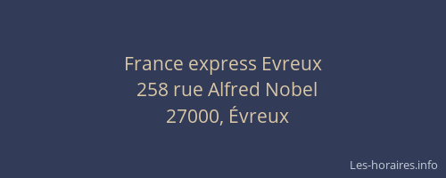 France express Evreux