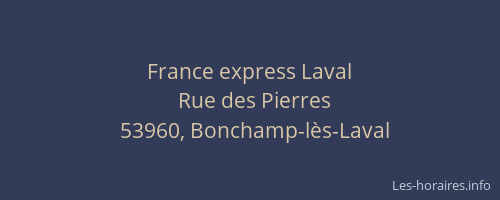 France express Laval