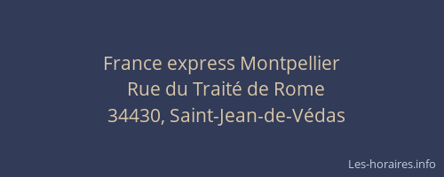 France express Montpellier