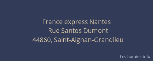 France express Nantes
