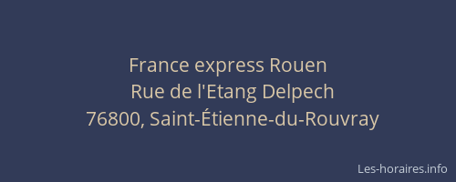 France express Rouen