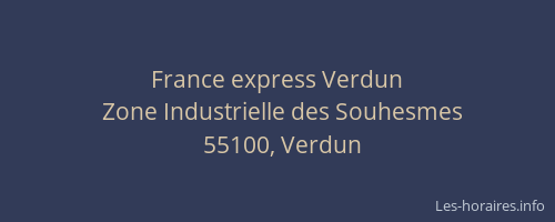 France express Verdun