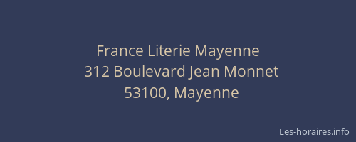 France Literie Mayenne