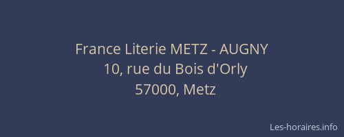 France Literie METZ - AUGNY