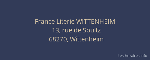 France Literie WITTENHEIM