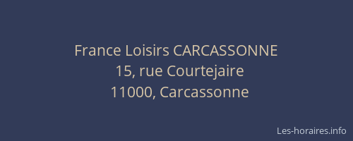 France Loisirs CARCASSONNE