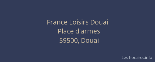 France Loisirs Douai
