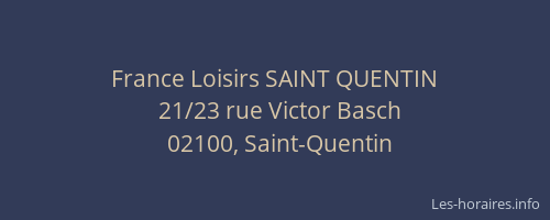 France Loisirs SAINT QUENTIN