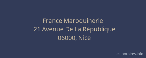 France Maroquinerie