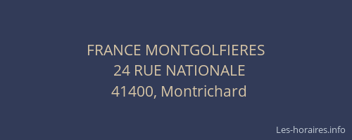 FRANCE MONTGOLFIERES