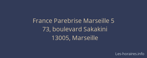 France Parebrise Marseille 5