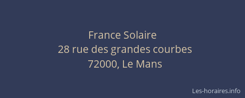 France Solaire