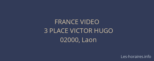 FRANCE VIDEO