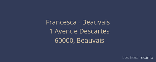 Francesca - Beauvais