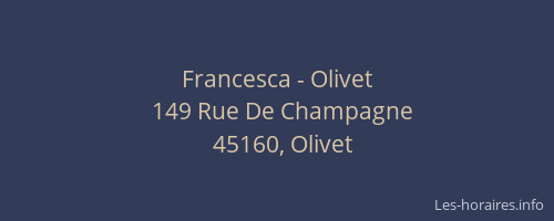 Francesca - Olivet