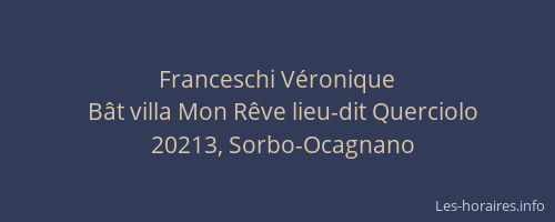 Franceschi V&eacute;ronique