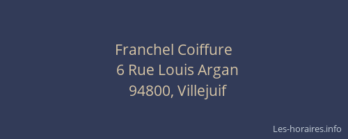 Franchel Coiffure