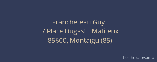 Francheteau Guy