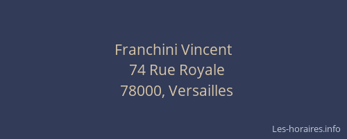 Franchini Vincent