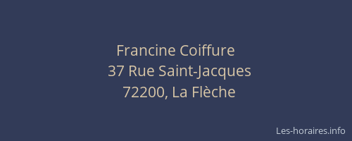 Francine Coiffure