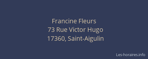 Francine Fleurs