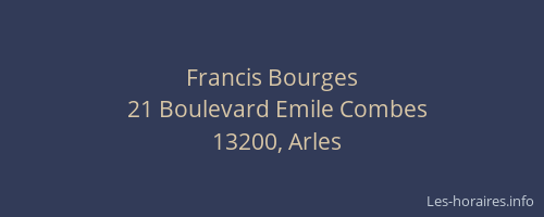 Francis Bourges