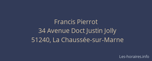 Francis Pierrot