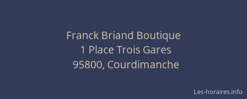 Franck Briand Boutique