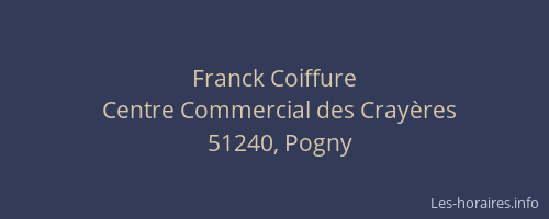 Franck Coiffure