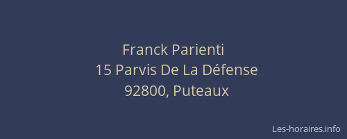 Franck Parienti