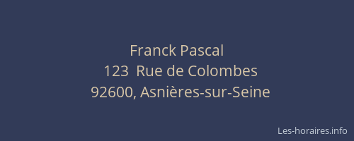 Franck Pascal