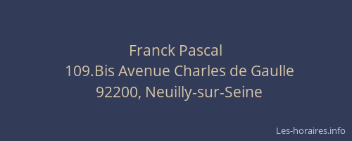 Franck Pascal