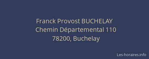Franck Provost BUCHELAY