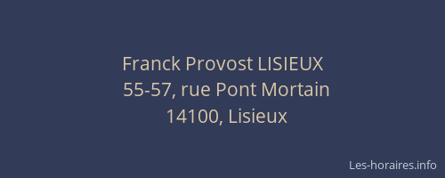 Franck Provost LISIEUX