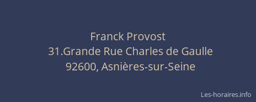 Franck Provost