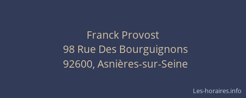 Franck Provost