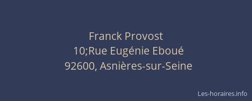 Franck Provost