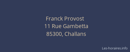 Franck Provost