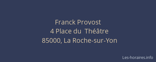 Franck Provost