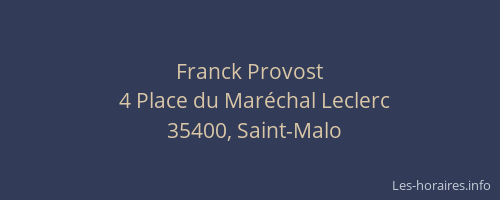 Franck Provost