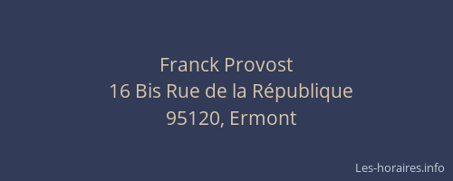 Franck Provost