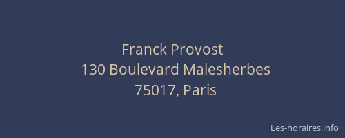Franck Provost