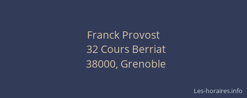 Franck Provost